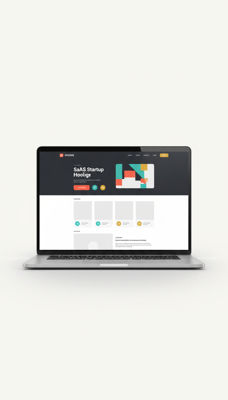 SaaS Landing Page With Dynamic CTAs